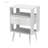 2 Pack Modern Nightstand With Charging Station, Bedside Tables With LED Light And Fabric Drawers For Enhanced Convenience-995464725