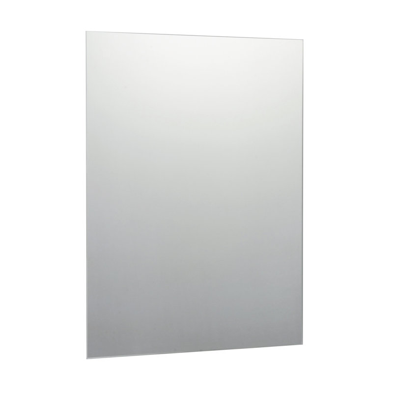 Abitha Flat Wall Mirror, 50cm H x 70cm W