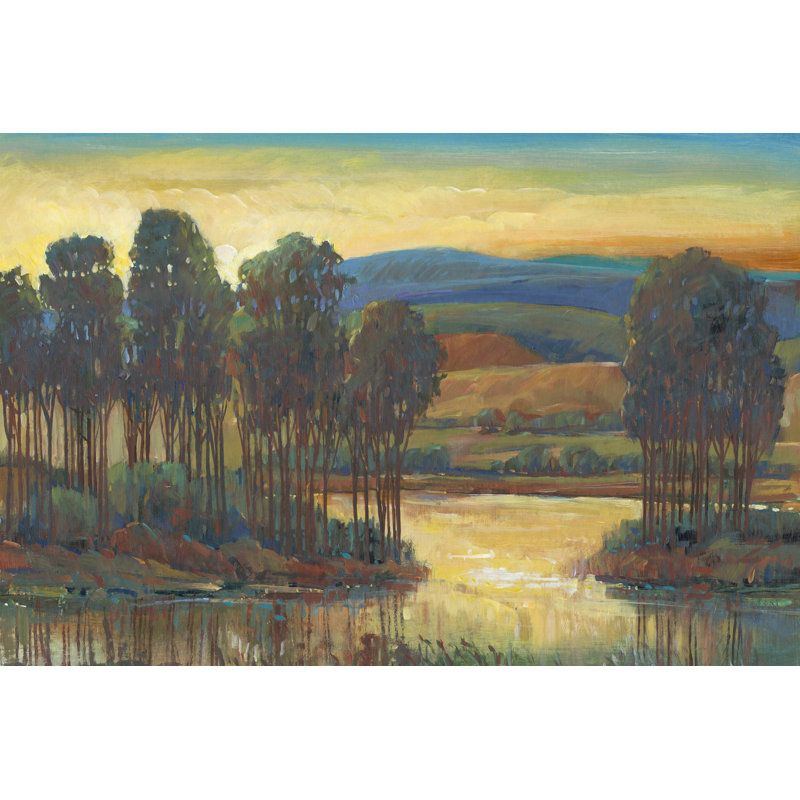 «Open Inlet I» par Tim Otoole - reproduction sur toile tendue, H 8 po x l 12 po