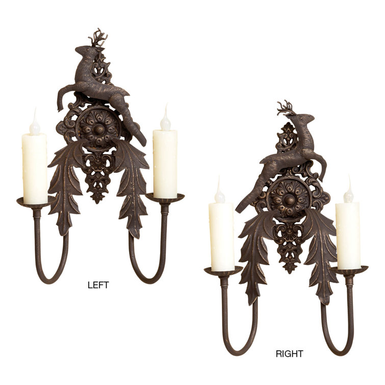 2 - Light Candle Wall Light
