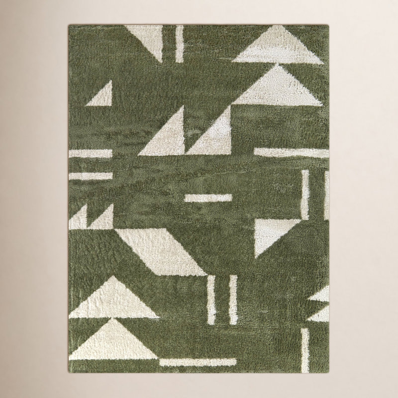Area Rug, Rectangle 4'4" x 6'