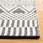 Tapis géométrique en laine tissé à la main Serna Natura-47094047