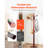 Freestanding Coat Rack Wooden Coat Tree with Stable Large Base & 11 Hooks