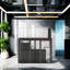 Aquarium moderne moderne noir Eco-105858118