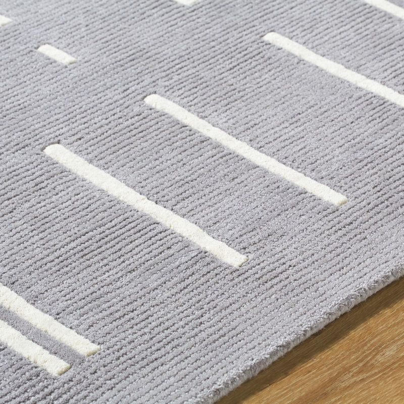Ignacius Handmade Area Rug, Rectangle 8' x 10'