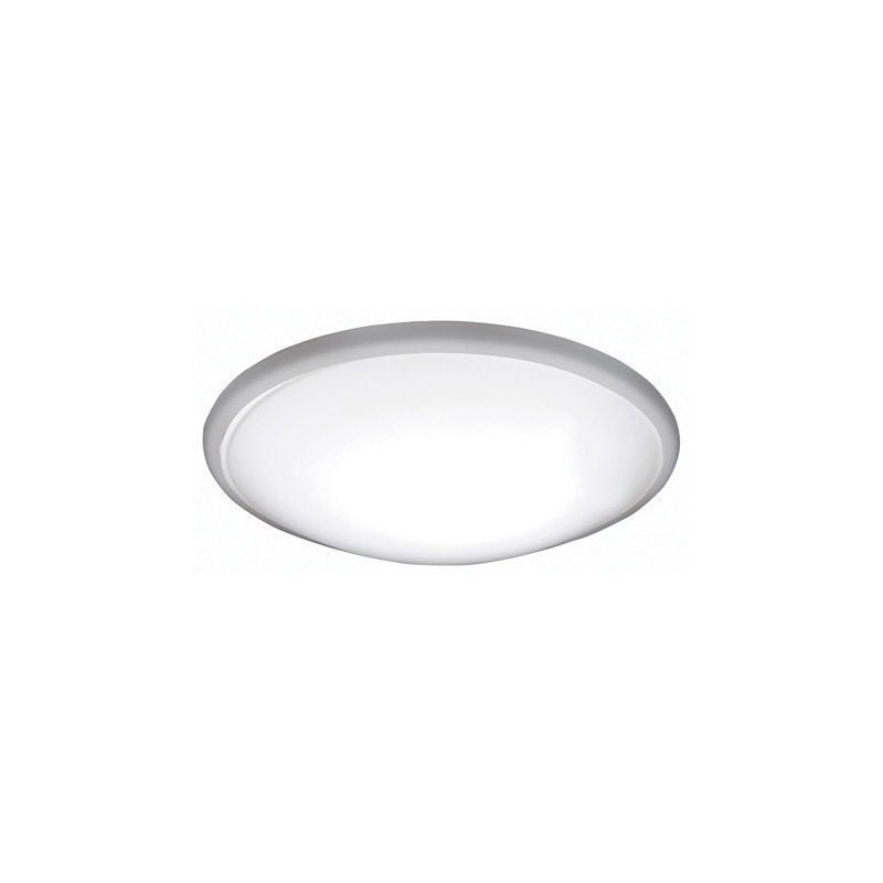 Plafonnier encastré simple 1 lumière 9,56 po Morancy, Nickel