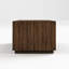 Table basse Stickley Saranac, table basse, noyer rustique massif, construction durable, dos ouvert, base traîneau, l 54 po x P 24 po x H 18 po, fabriqué aux États-Unis
