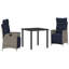 2 - Person Patio Dining Set with Square Table