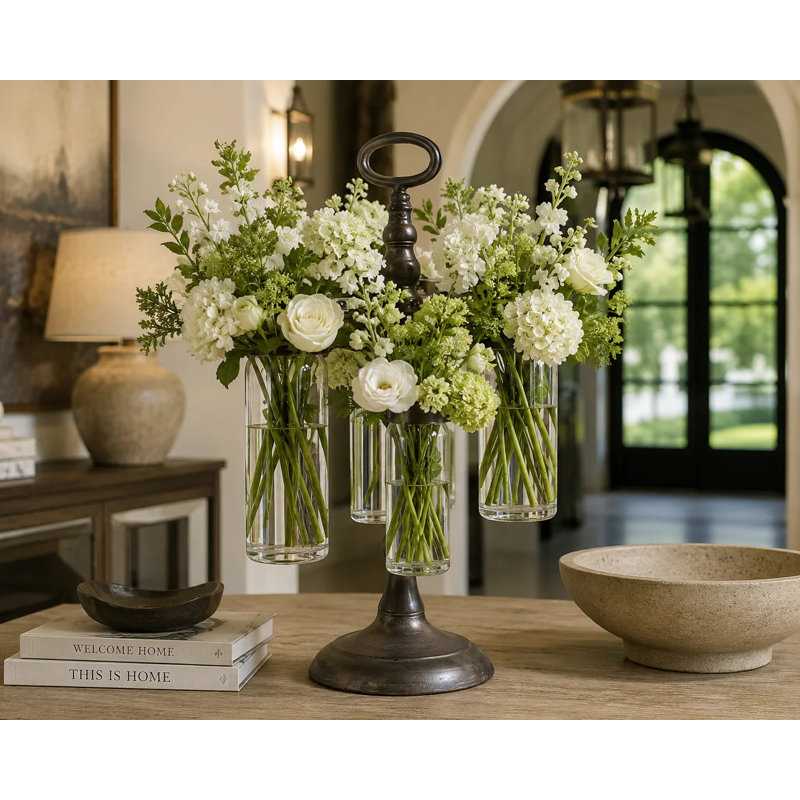 Vase de table suspendue en métal Wilhoite