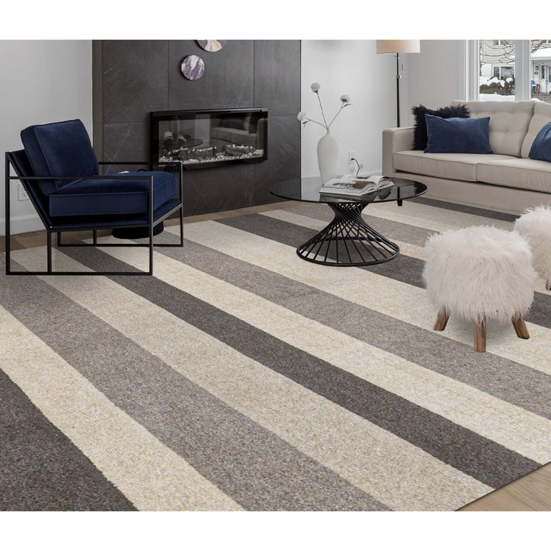 Hand-Knotted High-Quality Multi-Colored Area Rug