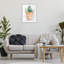 «Cactus & Succulent Vase», art de la giclée encadrée par Carol Robinson-224787955-224787951