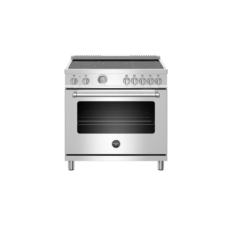 Bertazzoni 36'' W Free Standing Range, Stainless Steel