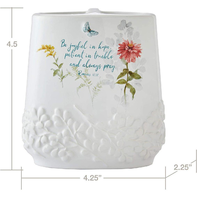 Gerfen Ceramic / Porcelain Toothbrush Holder