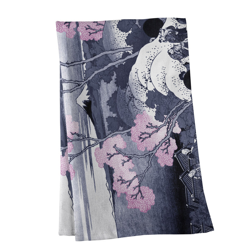 Tea Towel Kitchen Towel, Poly Twill, Light Purple