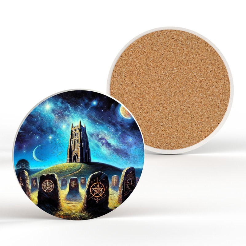 Ceramic Round 1 Piece Coaster