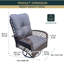 Halia Swivel Wicker Outdoor Lounge Chair-26892925