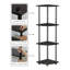 Elvin Corner Shelving Bookcase-372227554