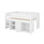 Lit mezzanine double avec armoire-493180323