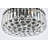 Jefferson Place Crystal Flush Mount