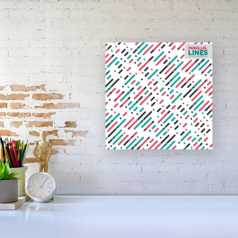Wrapped Canvas Print, 16cm H x 16cm W x 3.8cm D