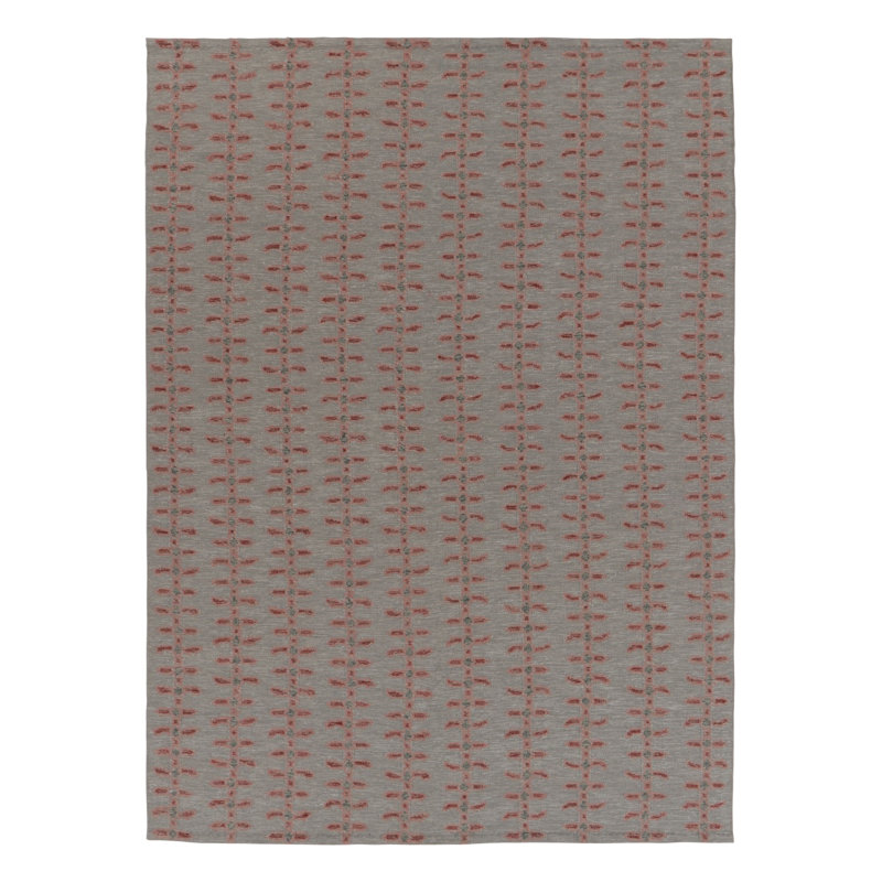 Scandinavian Wool Geometric Area Rug, Rectangle 12' x 15'