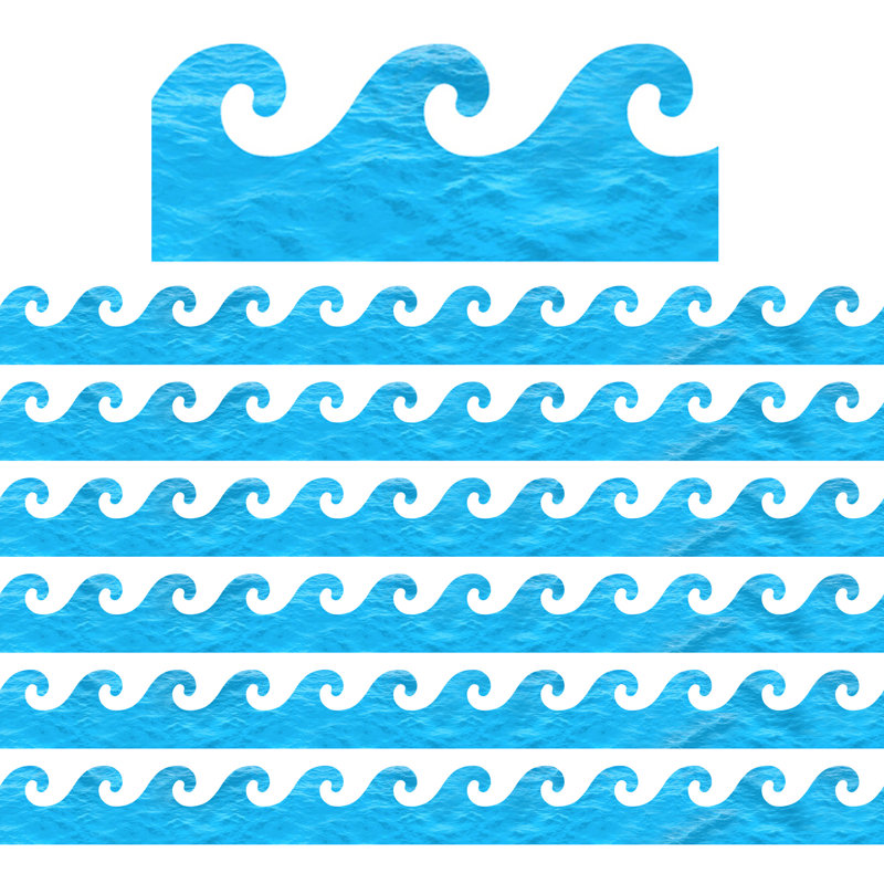 Ensemble de bordure Ocean Waves