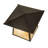12" Square Stillwater Winter Pine Deck Light