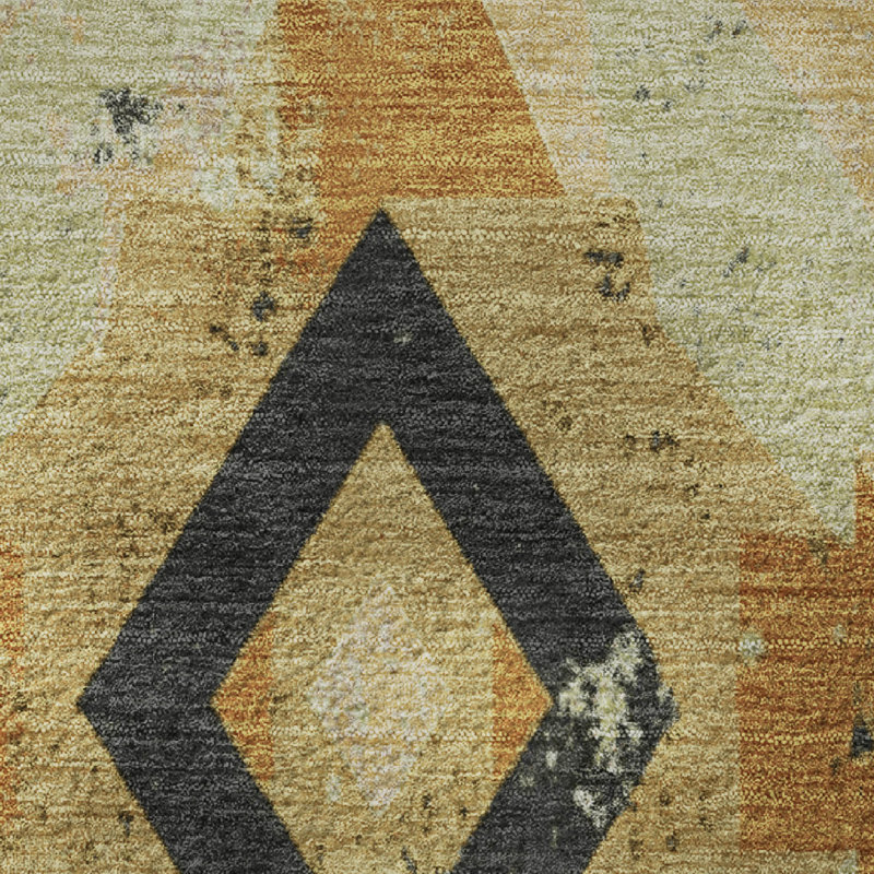 Premium Machine Washable Fairwood AMF1882 Aztec Rug, Rectangle 10' x 14'