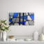 Blue Mosaic Two Painting by Eddie Bruckner