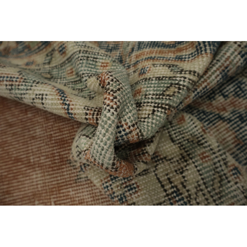 Tapis persan rétro élégance 6 x 10 patiné