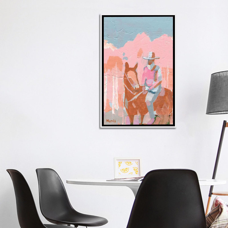 Print, 101.6 cm H x 66.04 cm W x 4.445 cm D, White