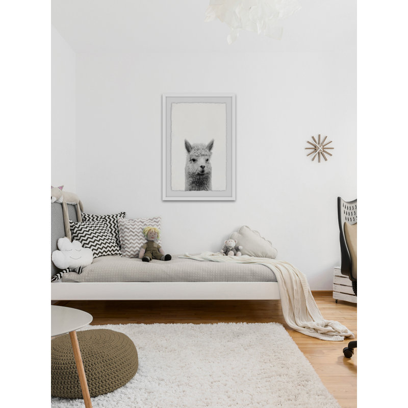Gen X Llama - Drawing, 46cm H x 30cm W