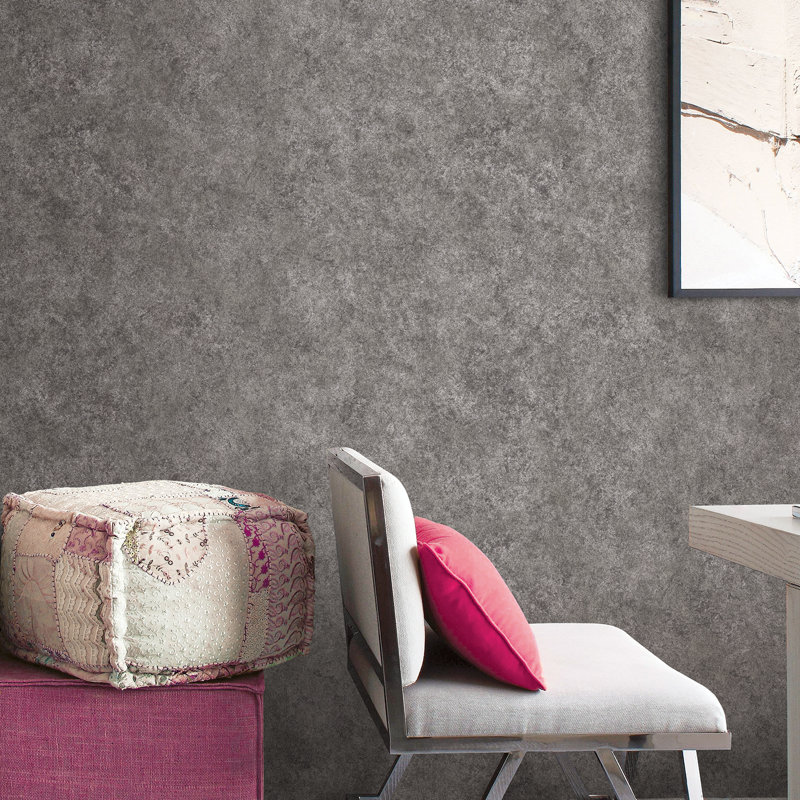 Special FX 2 Metallic Crackle Marble Wallpaper Roll, Pearl/Silver