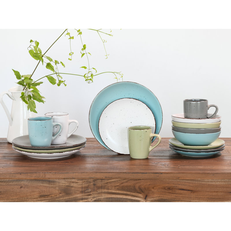 ?16 Piece Dinnerware Set, Service for 4