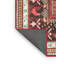 Tapis rouge/brun/beige traditionnel Garonzik-1451497405