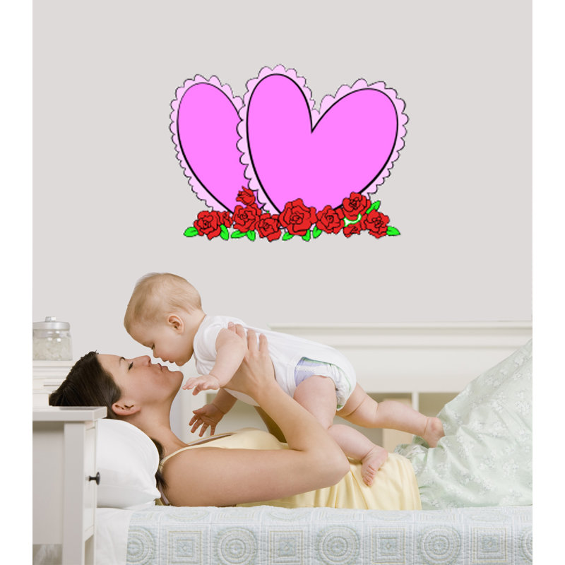 Non-Wall Damaging Wall Decal, 25" H x 36" W