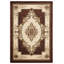 Tapis à motif géométrique brun Josephus-15404472