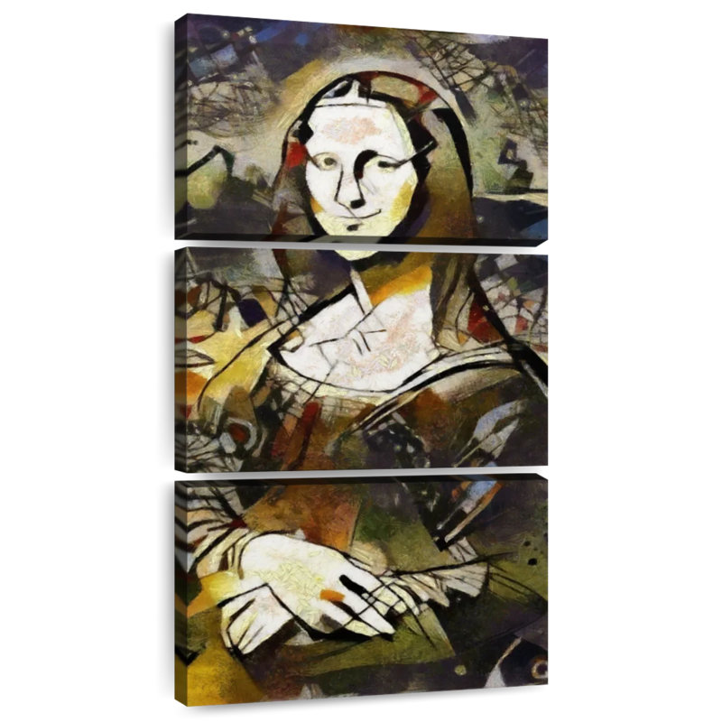Mona Lisa Smile, H 27 po x l 12 po