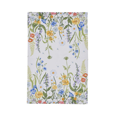 Cottage Garden Cotton Floral Tea Towel Kitchen Towel
