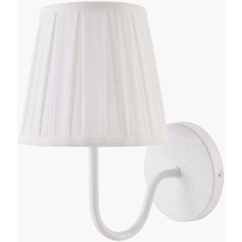 Applique murale Melinda, Blanc, White