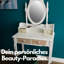 Paisley Dressing Table with Mirror