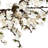 Faux Plum Blossom Plastic 24'' Wreath