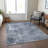Frostley Washable Abstract Indoor / Outdoor Rug-1775923542