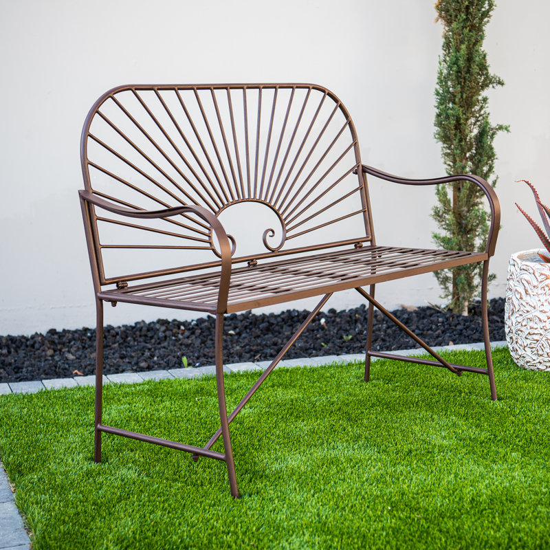 Banc de patio en L 44 po Latitude Sun, Brun