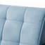 Fauteuil en polyester capitonné de 25,2 po de largeur Charrell-618635608
