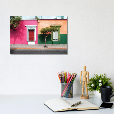 Mexican Colorful Facades by Philippe Hugonnard - Gallery-Wrapped Canvas Giclée on Canvas