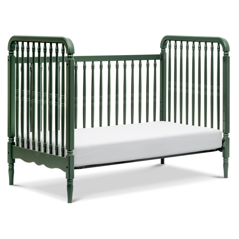 Liberty 3-in-1 Convertible Spindle Crib, Forest Green