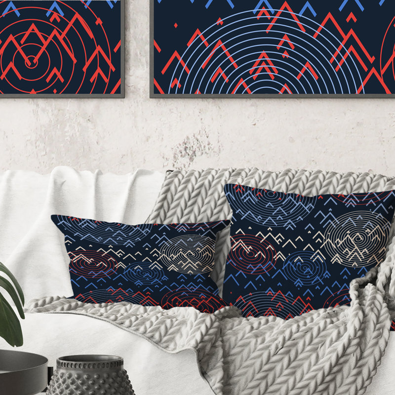 Geometric Throw Pillow