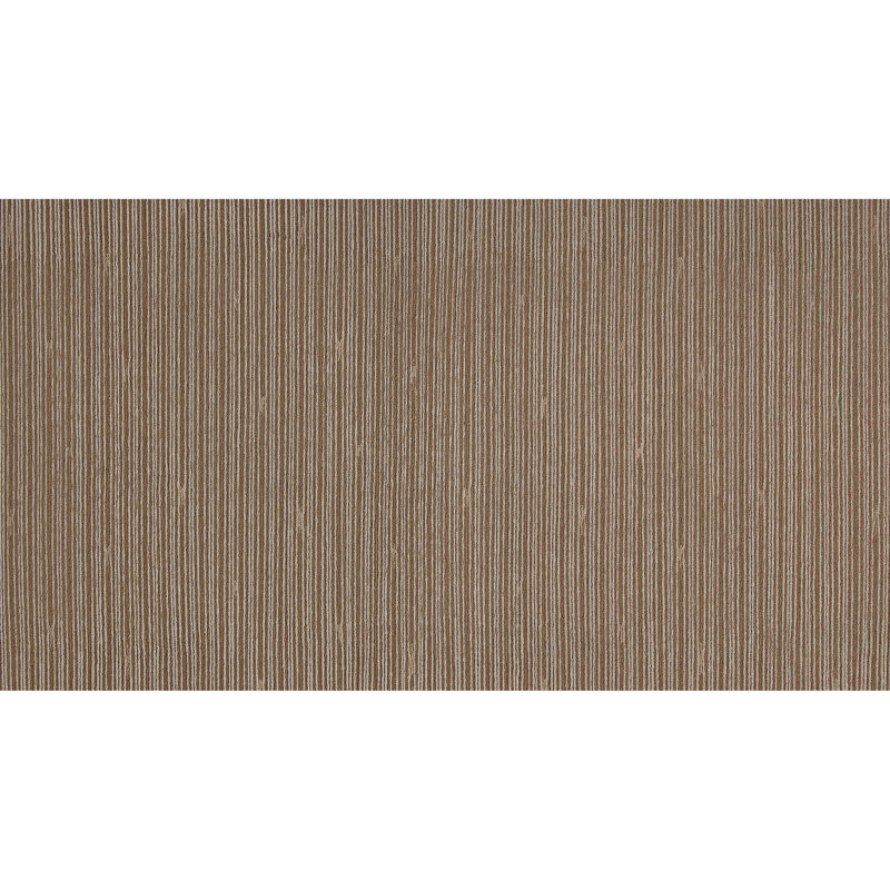 Striped Area Rug in Sherbert/Gray, Rectangle 6' x 9'