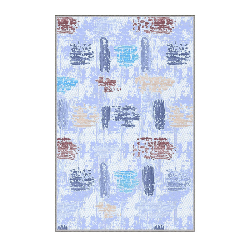 Premium Hall Carpet, 100% Polyester, 39.4 x 59.1 inches | 8 mm Pile Height, 650 g/m² | Antibacterial, Non-Slip PVC Felt Dot Underside, Machine Washable | 3D Digital Print, Durable & Stylish for Home Decor
